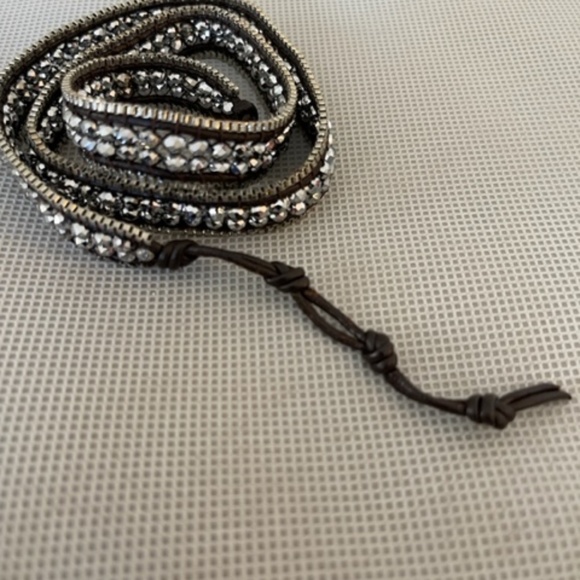 Rhinestone Crystal Wrap Bracelet - Picture 3 of 3